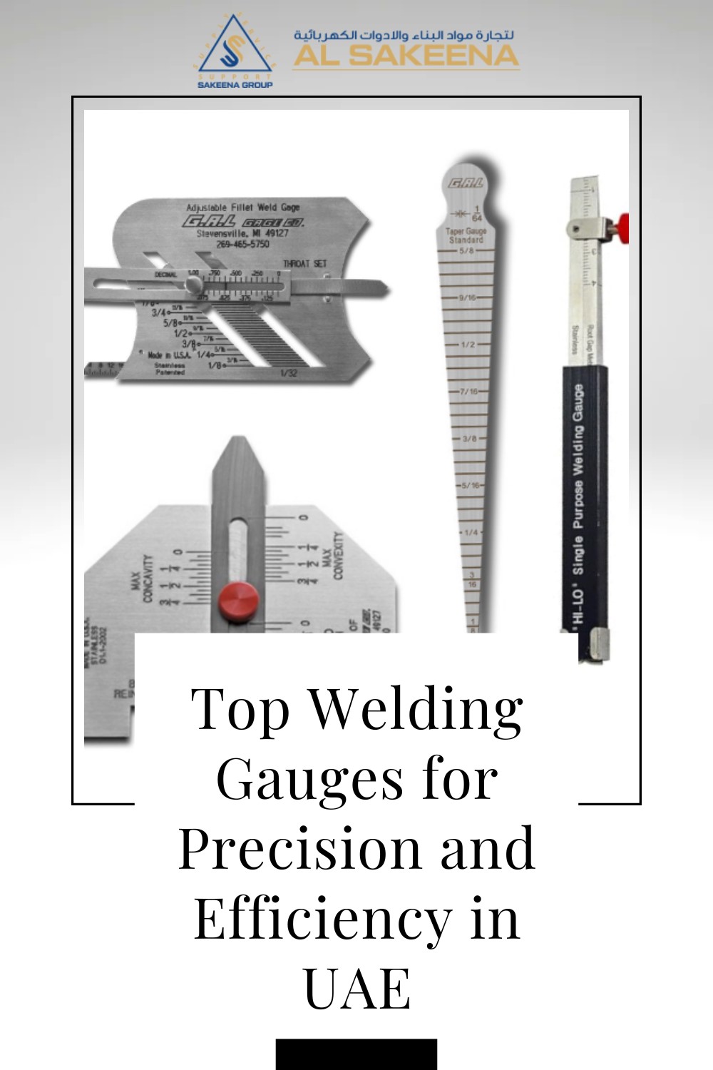 Top Welding Gauges for Precision and Efficiency in UAE