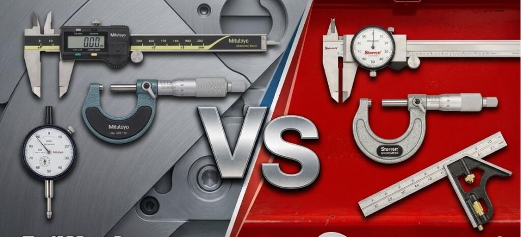 Mitutoyo vs Starrett: Which Measuring Brand Is Better?