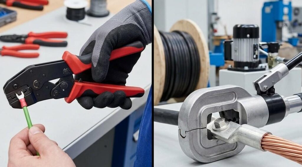 Manual vs Hydraulic Crimping Tools: Which One Should You Use?